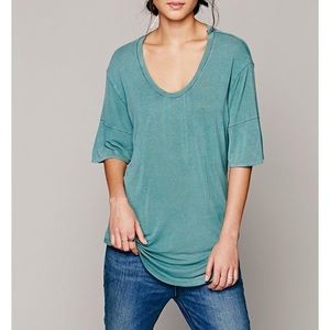 We the Free Essential Tee Teal